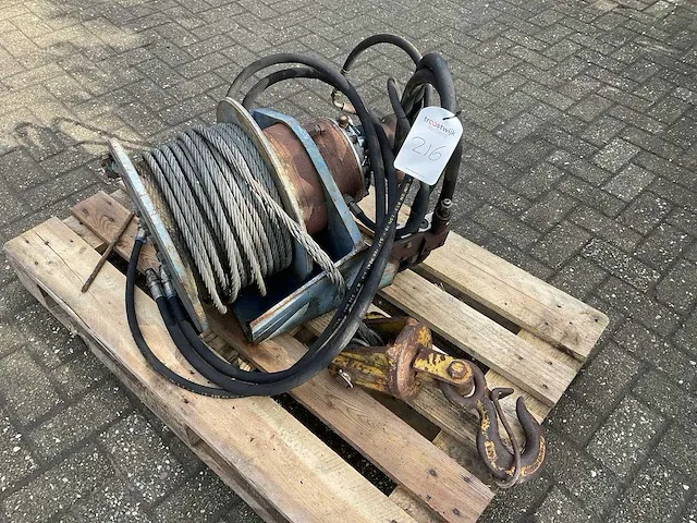 Koning brevini vtf2500/2 hydraulische kabellier - afbeelding 3 van  6