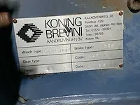 Koning brevini vtf2500/2 hydraulische kabellier - afbeelding 6 van  6