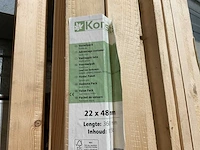 Konsta 3600mm 22x48mm partij panlatten, ca. 24 stuks - afbeelding 2 van  2