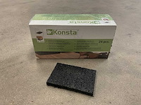 Konsta 8x60x90mm verpakking á 24 stuks onderlegpads (37x) - afbeelding 1 van  1