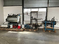 Konutherm - industriële verwarmingsinstallatie met schmehmann 42l ketel 100kw en weishaupt wl10 oliebrander, gulliver rg3 brander - afbeelding 1 van  15