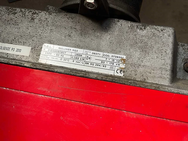 Konutherm - industriële verwarmingsinstallatie met schmehmann 42l ketel 100kw en weishaupt wl10 oliebrander, gulliver rg3 brander - afbeelding 14 van  15