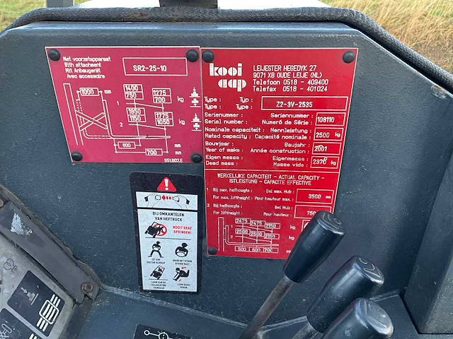 Kooi aap z2-3v-2535 meeneemheftruck - afbeelding 4 van  12