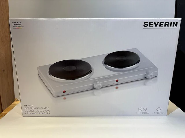 Kookplaat dubbel, severin - afbeelding 1 van  1