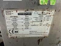 Kookwand met friteuse, gasfornuis (bakplaat en lavagrill) - afbeelding 9 van  18