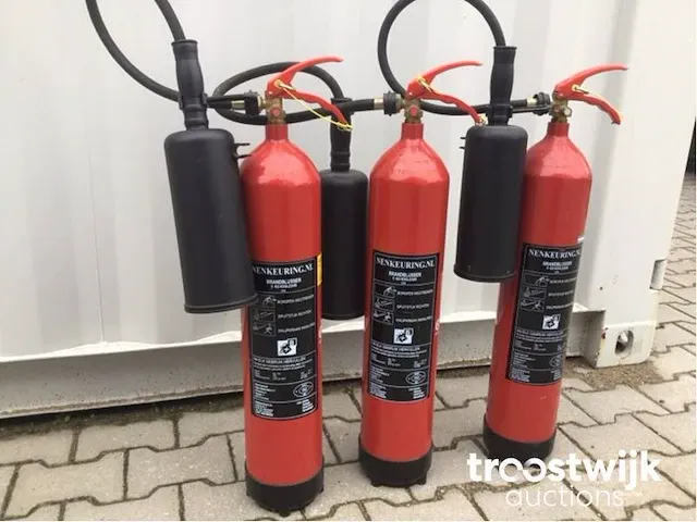 Koolzuur / co2 brandblusser - afbeelding 2 van  7