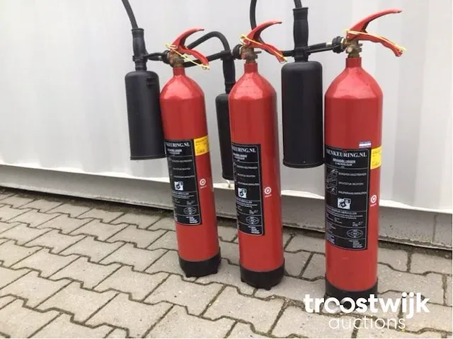 Koolzuur / co2 brandblusser - afbeelding 3 van  7