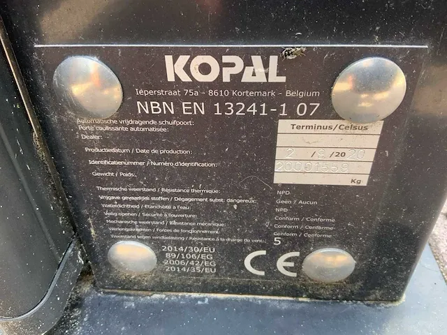 Kopal terminus/celsus radiografische schuifpoort - afbeelding 10 van  19