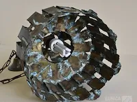 Koperen design hanglamp - afbeelding 4 van  5