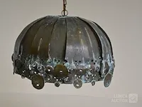 Koperen design hanglamp
