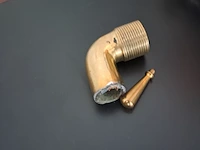 Koperen duikershelm met messing details - afbeelding 9 van  21