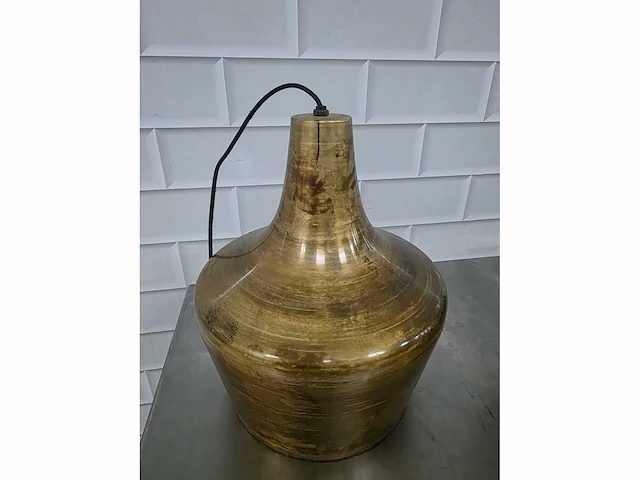 Koperen hanglamp (5x) - afbeelding 3 van  3