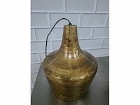 Koperen hanglamp (5x) - afbeelding 3 van  3
