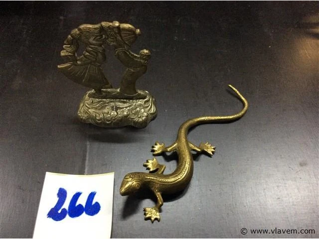 Koperen items 2stuks - afbeelding 1 van  3