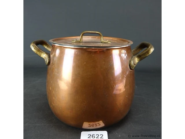 Koperen pan - afbeelding 1 van  5