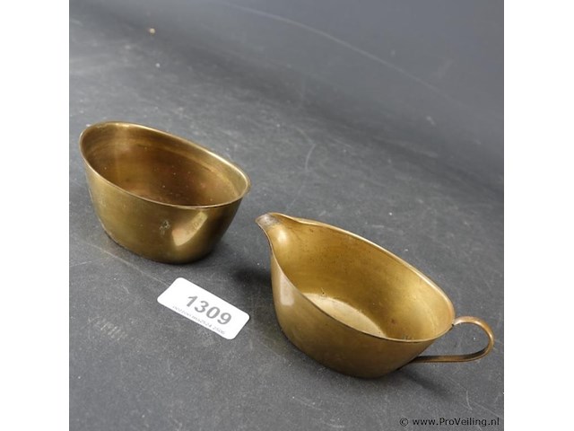 Koperen roomstel - afbeelding 2 van  5