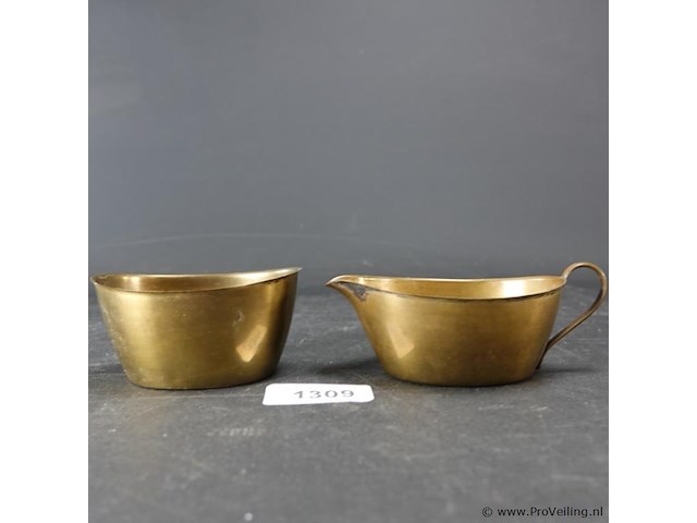 Koperen roomstel - afbeelding 4 van  5