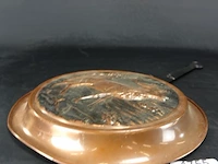 Koperen sierpan met decor - afbeelding 3 van  5