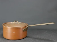Koperen steelpan met deksel - afbeelding 5 van  5