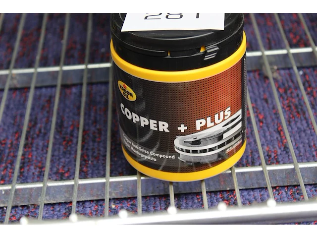 Koperpasta kroon oil 5 potten. excl. draadmand - afbeelding 2 van  2