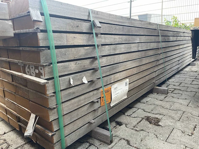 Kopie balken fijnbezaagd 4500x150x50mm (66x) - afbeelding 2 van  3