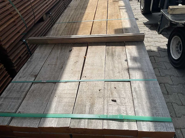 Kopie balken fijnbezaagd 4500x150x50mm (66x) - afbeelding 1 van  3