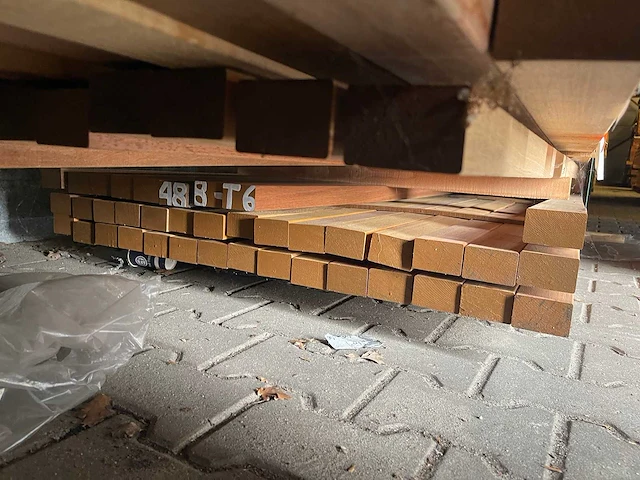 Kopie regels geschaafd 4000-5000x68x45mm (74x) - afbeelding 4 van  4