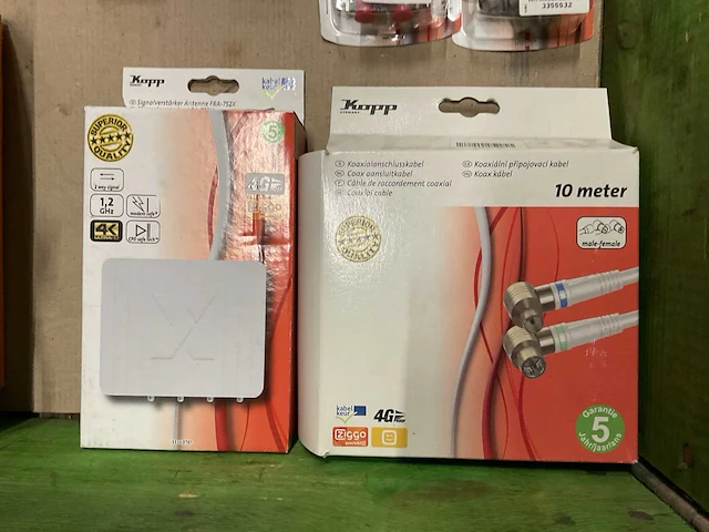 Kopp partij coax toebehoren, 8 verpakkingen - afbeelding 3 van  3