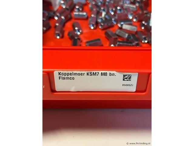 Koppelmoer ksm7 m8 bn. flamco - partij - afbeelding 4 van  4