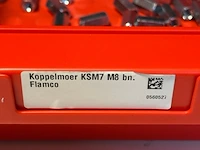 Koppelmoer ksm7 m8 bn. flamco - partij - afbeelding 4 van  4