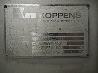 Koppens food machinery ltd - afbeelding 9 van  17