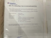 Koppens svr600/14,75/60 spiraalvriezer - afbeelding 14 van  23