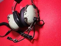 Koptelefoon - david clark piloten aviator headset van €500,00 - afbeelding 4 van  7