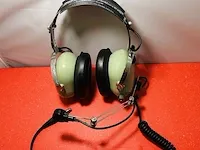 Koptelefoon - david clark piloten aviator headset van €500,00 - afbeelding 6 van  7