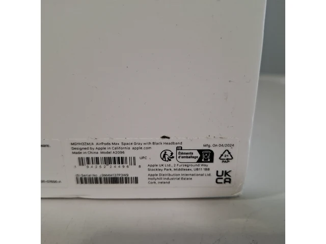 Koptelefoon, apple, airpods max a2096 - afbeelding 7 van  7