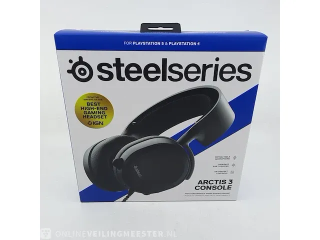 Koptelefoon steelseries, arctic 3 console - afbeelding 2 van  6