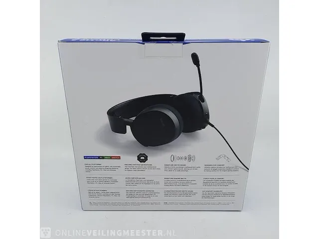 Koptelefoon steelseries, arctic 3 console - afbeelding 4 van  6