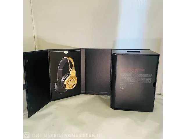Koptelefoons - monster 24kt gold nieuw/mint conditie - afbeelding 3 van  5