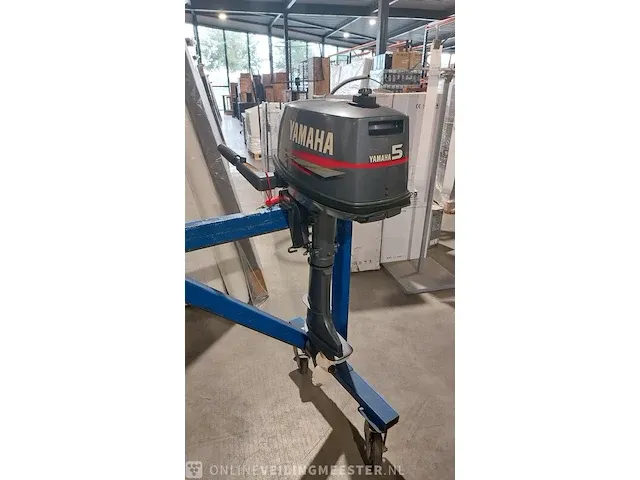 Kortstaart buitenboordmotor yamaha, 5cmh, bouwjaar 2003 - afbeelding 5 van  12