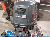 Kortstaart buitenboordmotor yamaha, 5cmh, bouwjaar 2003 - afbeelding 8 van  12
