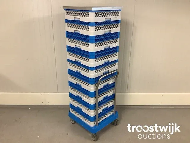 Korventransportkar met inhoud - afbeelding 1 van  5