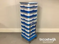 Korventransportkar met inhoud - afbeelding 1 van  5