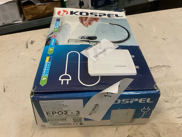 Kospel epo2-3 doorstromer voor tapwater - afbeelding 2 van  3