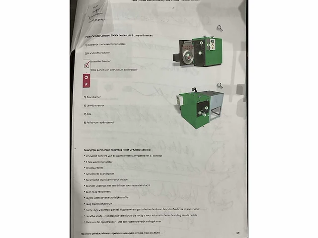 Kostrzewa maxi bio 200kw pellet cv ketel - afbeelding 5 van  14