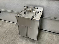 Koswa - fk12gm - elektrische dubbele friteuse - afbeelding 1 van  7