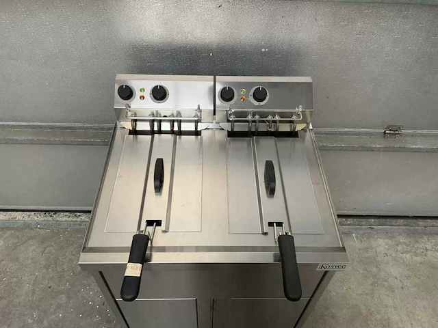 Koswa - fk12gm - elektrische dubbele friteuse - afbeelding 4 van  7