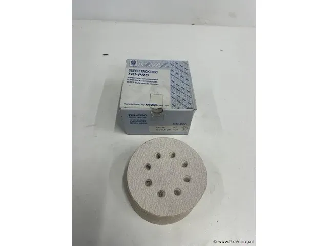 Kovax super tack disc tri-pro schuurschijven - partij - afbeelding 1 van  2