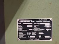 Kozijnen profileermachine verboom, windomatic 3716-52, bouwjaar 1990 - afbeelding 10 van  16