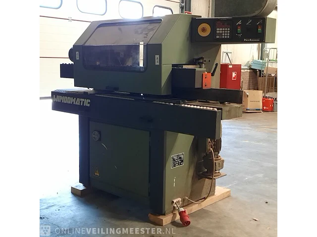 Kozijnen profileermachine verboom, windomatic 3716-52, bouwjaar 1990 - afbeelding 1 van  16