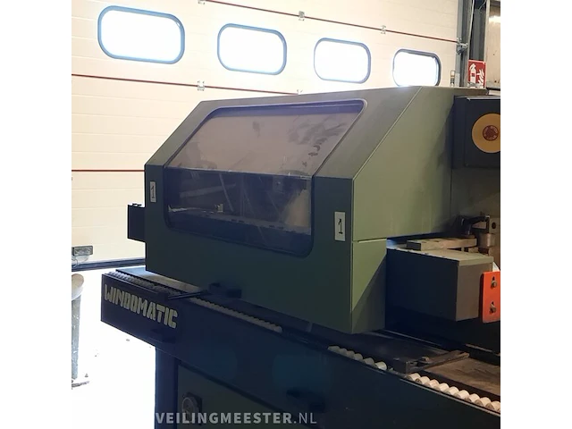 Kozijnen profileermachine verboom, windomatic 3716-52, bouwjaar 1990 - afbeelding 2 van  16